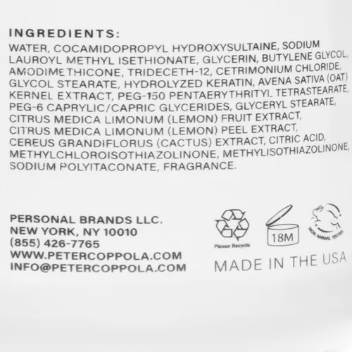 Miniatura 8 de PETER COPPOLA a-Keratin - Champú aclarante – Champú de limpieza suave y profunda sin sulfatos que elimina la acumulación, los aceites y el exceso