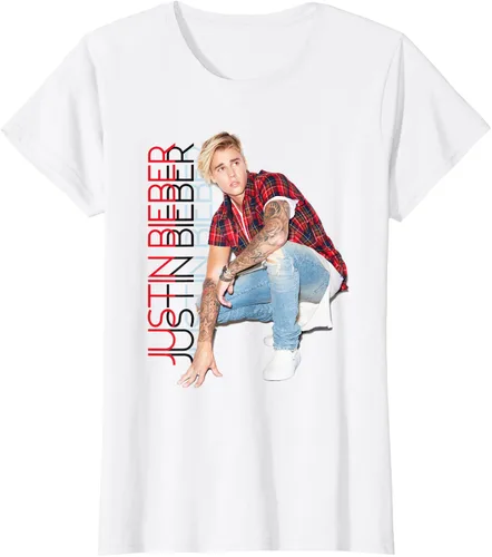 Miniatura 4 de Justin Bieber Camiseta oficial de pie alto, Blanco