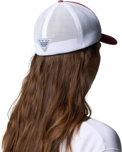 Miniatura 824 de Columbia - Gorra de malla con bandera con árboles unisex para adultos, corona alta