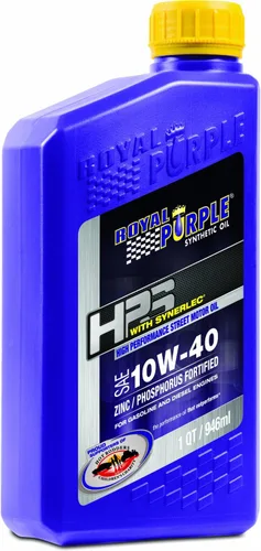 RAceite de motor royal Purple HPS Alto Rendimiento Street sintético , 10W-40
