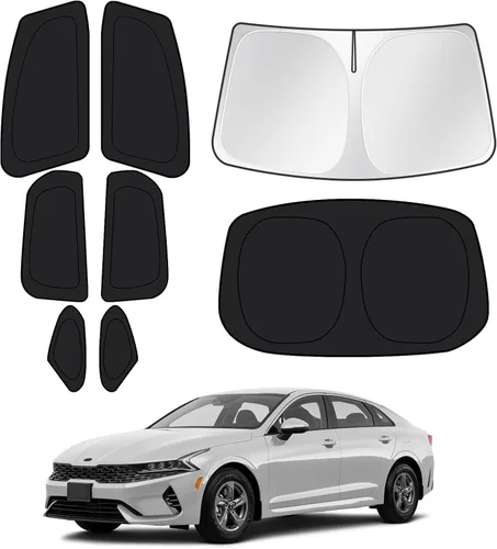 Miniatura 73 de Canvcle Parasol para parabrisas para Honda Civic de 11ª generación 2022-2025 2026 (no para Hatchback), kit de cubierta para ventana trasera lateral