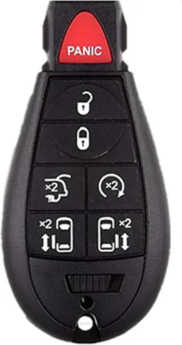 Estuche para llavero de repuesto para Town and Country Dodge Grand Caravan IYZ-C01C M3N5WY783X 56046708AB 56046708AE (Solo un estuche)