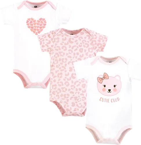 Miniatura 379 de Hudson Baby baby-girls Cotton Bodysuits 3-pack