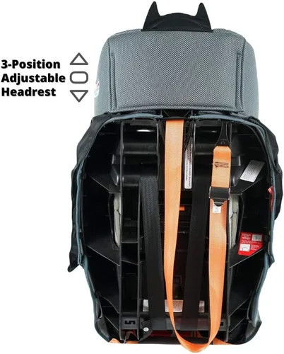 Miniatura 3 de KidsEmbrace 2-in-1 Car Seat Forward-Facing Harness (26.5–65 lbs) & Booster Mode (40–100 lbs) Latch Premium Fit with Multi-Position Headrest