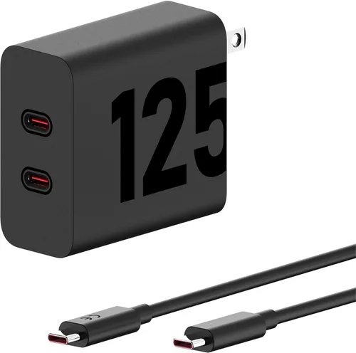 Miniatura 12 de Motorola TurboPower - Cargador de pared USB-C de 68 W + cable de 3.3 pies de 6.5 amperios, más rápido para Moto G Stylus (2025), Motorola Razr+