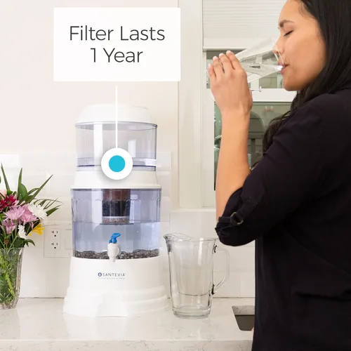 Miniatura 4 de Reemplazo de prefiltro de cerámica por Santevia Diseñado para el sistema de agua por gravedad de Santevia Elimina partículas del agua