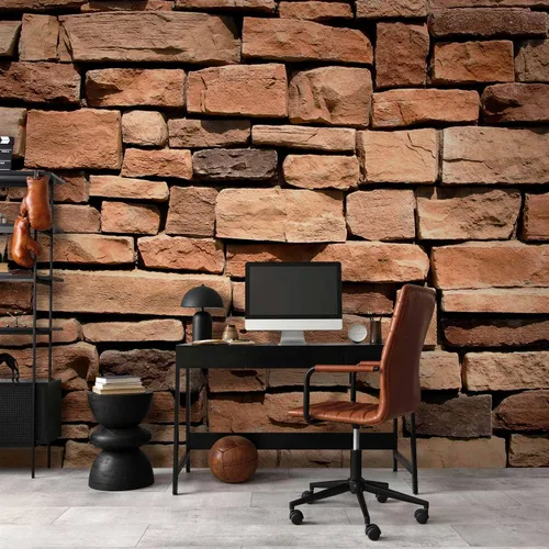 Miniatura 6 de artgeist Mural de pared de ladrillos sintéticos de 77 x 61 pulgadas, papel tapiz autoadhesivo XXL para despegar y pegar, calcomanía grande