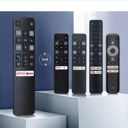 Miniatura 3 de RC802V reemplazado IR remoto sin voz apto para TCL Android TV 40S330 32S330 40S334 32S334 70S430 32A325 32A323 65Q637 55Q637 55S430 43S430 65Q63 7