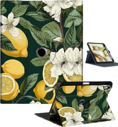 Miniatura 10 de Funda giratoria para iPad Air 5ª generación 2022, iPad Air 4ª generación 2020, iPad Air m2 de 11 pulgadas 2024, para Apple Air 5/4 10.9 y 6ª Noche