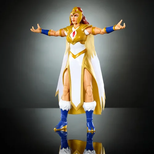 Miniatura 5 de Masters of the Universe: Revolution Masterverse Figura de acción y accesorios, Sorceress Teela Deluxe MOTU coleccionable con 30 articulaciones, 7