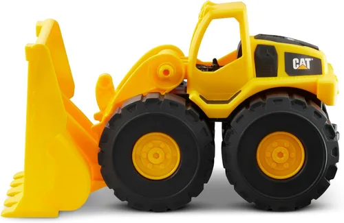 Miniatura 8 de CAT Juguetes de construcción, Juguete de construcción Bulldozer de 15", Edades 2+, Plástico resistente, No requiere baterías, Serie Tough Rigs