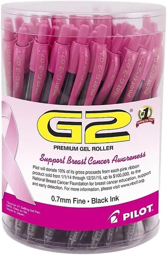 Miniatura 5 de Pilot G2 - Bolígrafos de gel retráctiles recargables de alta calidad, punta fina, 0.028 in, tinta negra, paquete de 12 (31332)