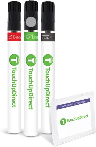 Miniatura 245 de TouchUpDirect NH-578 Taffeta White compatible con Pintura de retoque Honda Exact Match en aerosol - Kit esencial Tafetán Blanco
