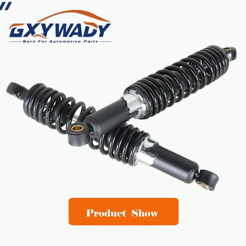 Miniatura 5 de 1 par de amortiguadores traseros universales para motocicleta GXYWADY 12.5 320mm de repuesto para Suzuki Yamaha Sportster XL883 1200 90cc 110cc Negro