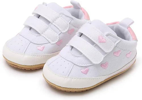 Miniatura 7 de SOFMUO Zapatos deportivos para bebés, niños y niñas, de piel sintética, antideslizantes, suela de goma suave, botines de vestir para niños pequeños