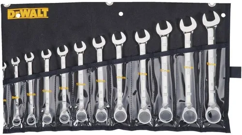 Miniatura 3 de DEWALT Juego de llaves de trinquete, MM, 12 piezas (DWMT19230)