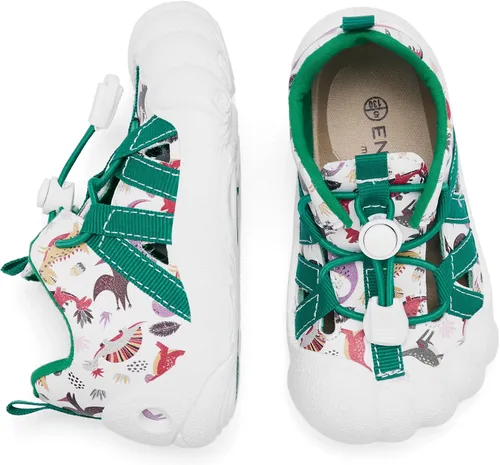 Miniatura 6 de Engtoy Zapatos de calcetín para bebés, zapatos para caminar para niños y niñas, zapatillas de cinco dedos cerrados, sin cordones