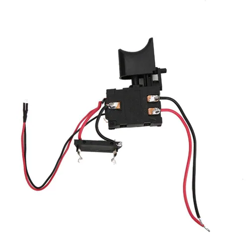 Miniatura 7 de Interruptor de control de velocidad de taladro inalámbrico 7,2 V - 24 V Interruptor de taladro eléctrico con luz pequeña para taladro manual