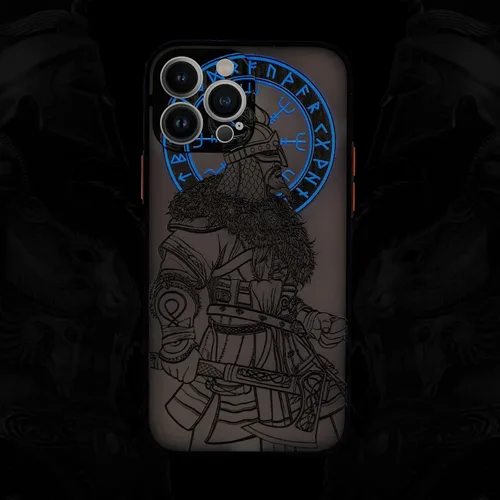 Miniatura 7 de Cool Gladiator - Funda para teléfono con relieve 3D, compatible con iPhone 7/8/SE, transparente esmerilado y moderno
