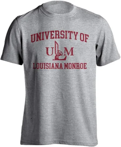 Miniatura 107 de Sport Your Gear NCAA Camiseta de manga corta retro con licencia oficial de aspecto desgastado para el día del juego, camiseta de espíritu deportivo