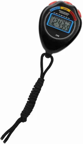 Miniatura 5 de Drfeify Cronómetro profesional multifuncional con temporizador deportivo para carreras, amplio uso en gimnasia, con material superior
