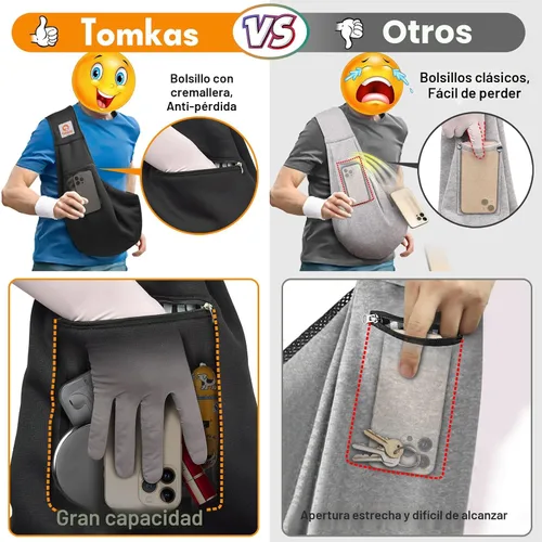 Miniatura 2 de TOMKAS - Transportador de perros estilo canguro para perros pequeños (negro, para mascotas de 2 a 7 libras)
