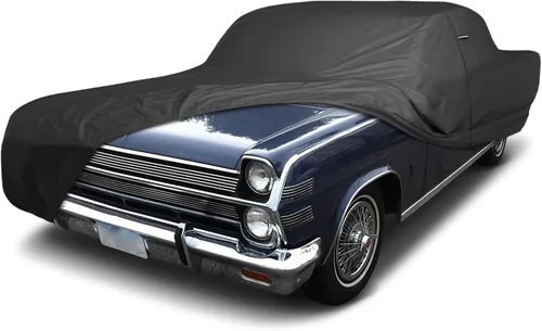 Miniatura 30 de iCarCover - Funda de auto personalizada para AMC Ambassador (1965-1973), impermeable, resistente a todo clima, protector UV, sol, lluvia, nieve