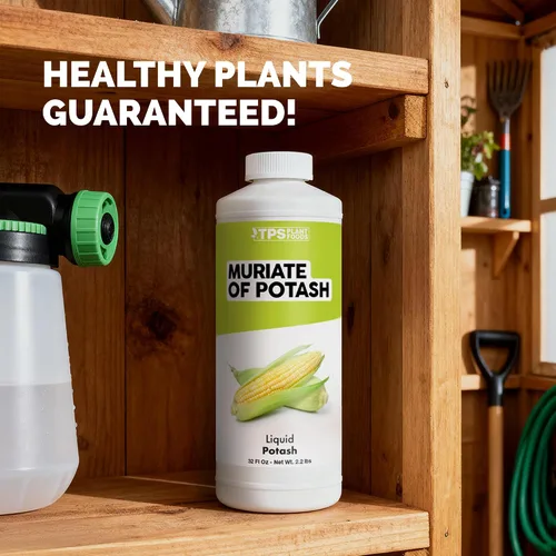 Miniatura 7 de Muriate of Potash - Suplemento líquido de potasio para cosechas más grandes y plantas más fuertes, 32 onzas