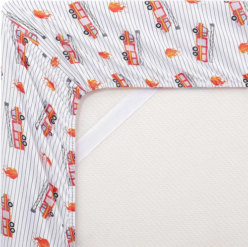 Miniatura 3 de Colección de sábanas para niños 1500 Supreme - Divertido, colorido y cómodo juego de sábanas para niños y niñas, sábanas para camas Twin XL, camión