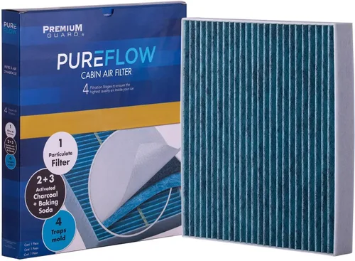 Miniatura 3 de Filtro de aire de cabina Pureflow PC99525X Compatible con Hyundai Palisade 2020-2023