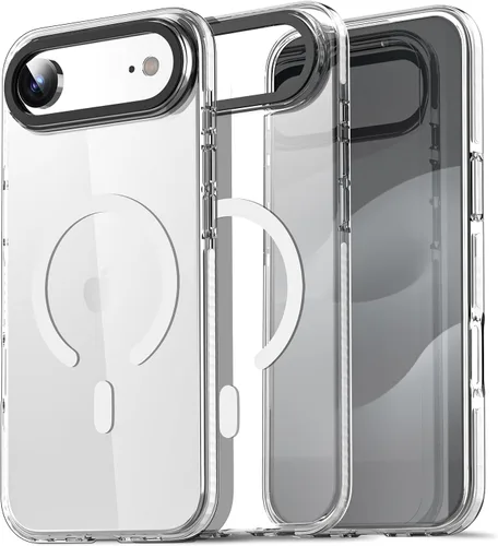 Miniatura 123 de AICase Funda protectora para iPhone 16 compatible con iPhone 16, delgada, ligera, transparente [no amarillenta] Diseño vibrante