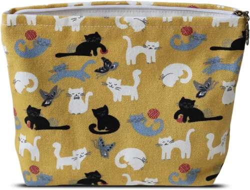 Miniatura 59 de HAPPYHEIDI Bolsa de maquillaje estética para mujer con compartimento para accesorios con cremallera para cosméticos, viajes, organizador de bolsos