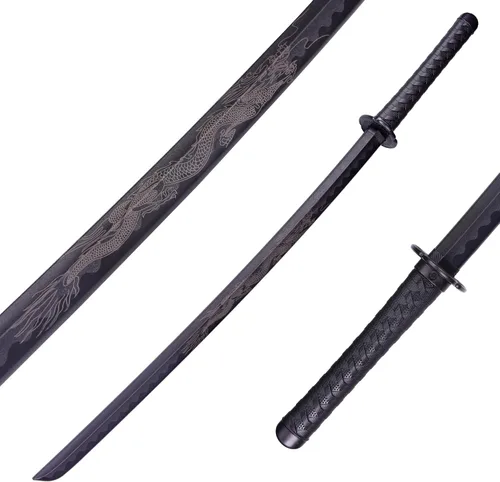 Miniatura 10 de Espada Katana de Polipropileno - Espada Samurái Japonesa de Entrenamiento, Espada Larga Roma, Katana de Práctica de Artes Marciales para Hombres