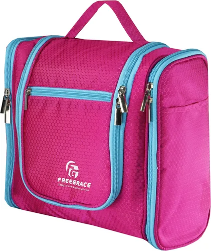 Miniatura 9 de Freegrace bolso para baño premium - organizador para viajes - gancho para colgar duradero - perfecto para accesorios, cosméticos, artículos