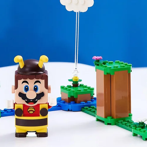 Miniatura 2 de LEGO Super Mario Bee Mario Power-Up Pack 71393 Kit de construcción; juguete de regalo coleccionable para niños creativos; nuevo 2021 (13 piezas)