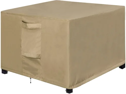 Miniatura 10 de OutdoorLines Fundas Impermeables para Otomanas de Patio Exterior - Cubierta Rectangular a Prueba de UV para Mesa Lateral de Patio Resistente al