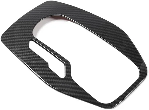 Miniatura 4 de MICROCK para Camaro Marco de Panel de Cambio de Marchas de Fibra de Carbono Accesorios Interiores para Chevrolet Camaro 2016 2017 2018 2019 2020