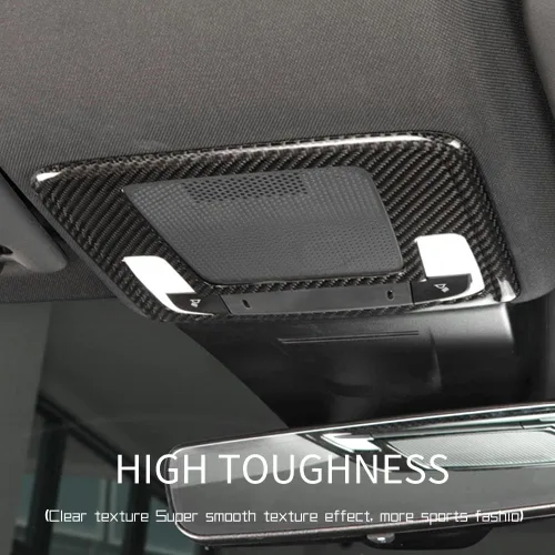 Miniatura 7 de JSWAN Cubierta de Trim de Fibra de Carbono para Luz de Lectura de Coche Compatible con Civic Type R FL5 Typer de 11ª Generación Cubierta de Lámpara