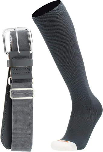 Miniatura 22 de MadSportsStuff - Combo de calcetines y cinturón de sóftbol o béisbol, tallas profesionales para jóvenes y adultos