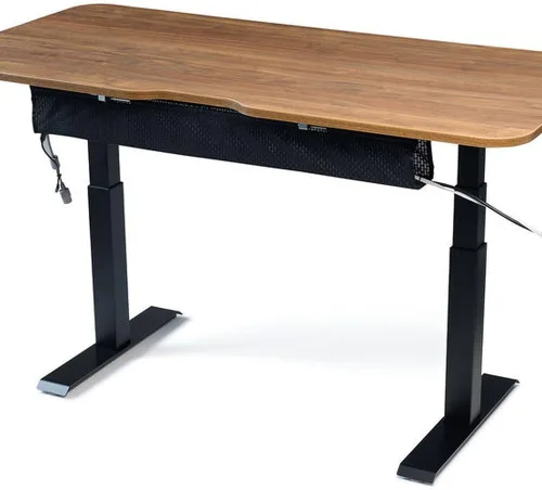 PERFECT POSTURE Organizador de cables de malla, organización de cables debajo del escritorio con correas ajustables, malla flexible, diseño de fácil