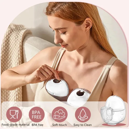 Miniatura 4 de 1 unids S32 - Extractor de leche para colector de leche compatible con NCVI NICEGREEN Nuliie Zooawa Sunnaltree s32 - Extractor de leche portátil