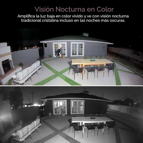 Miniatura 8 de WYZE Cámara Floodlight v2, Cámara de Seguridad para Exteriores, 2K HD con Visión Nocturna a Color, LEDs de 2800 Lúmenes, Visión Amplia de 160°