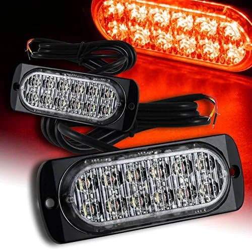 Miniatura 4 de Luces estroboscópicas LED de emergencia, 2 luces estroboscópicas de advertencia de emergencia de advertencia de luz estroboscópica de advertencia
