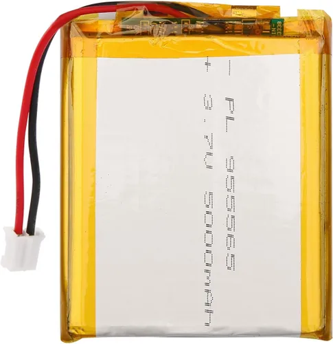 Miniatura 25 de Batería recargable Lipo de polímero de litio de 3.7V 3000mAh 605080 con conector PH2.0.000 in JST para altavoz y dispositivo inalámbrico