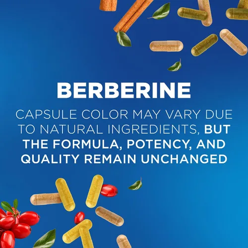 Miniatura 3 de Nutrivein Berberina Premium 1200 mg con Canela de Ceilán - 120 Cápsulas: Suplemento de berberina de alta absorción para defensas, digestión