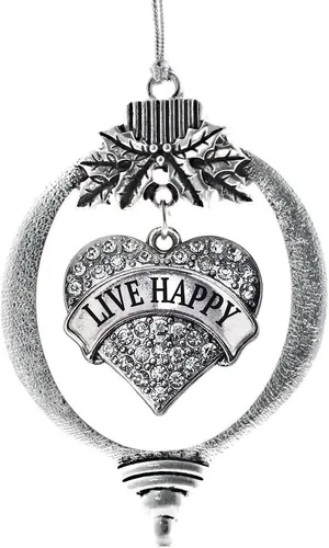 Miniatura 193 de Inspired Silver - Adorno con dije de hermana gemela - Adornos navideños de plata con circonitas cúbicas