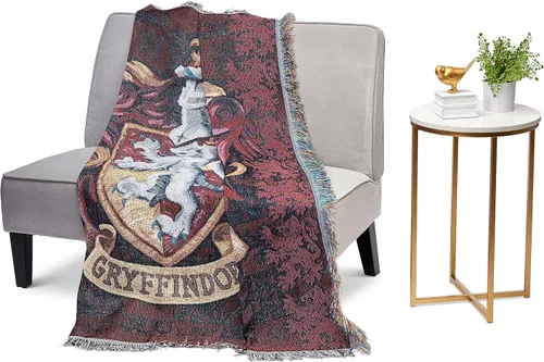 Miniatura 8 de Northwest Manta Tapiz Tejida de Harry Potter, Decoración del Hogar de Diseñador, Moderno, Regalo Único, 48" x 60", Escudo de Gryffindor