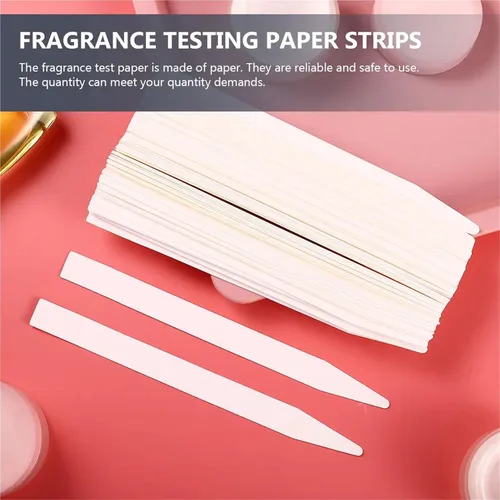 Miniatura 2 de Disposable Perfume Test Strips 1200Pcs Perfume Test Strips Disposable Blank Smelling Paper Sampling Strip Fragrance