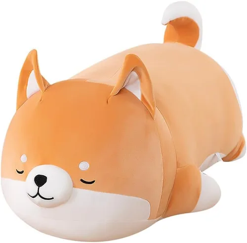 Miniatura 6 de Juguete de peluche para perros Shiba Inu, almohada de peluche para niños, cojín de peluche Corgi (60cm/23.6in)