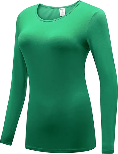 Miniatura 2 de Formeet17 Paquete de 2 camisetas de manga larga para mujer